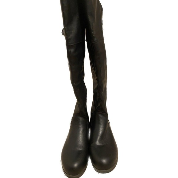 JOURNEE COLLECTION WOMEN'S TORI RIDING BOOTS,BLACK,US SIZE 10 Wide Calf - Picture 3 of 6
